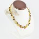 Multicolor amber necklace Adults